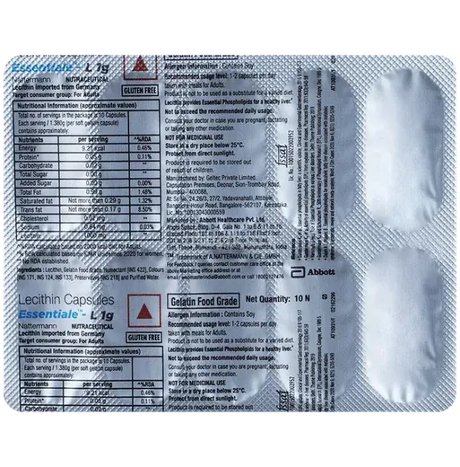 essentiale l 350mg capsule 10's